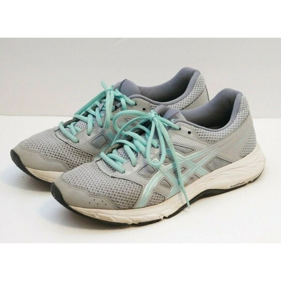 ASICS Sneaker‎ Womens Gel Contend 5 Size 9 Wide Grey/Icy Morning Running Shoes - Picture 2 of 9